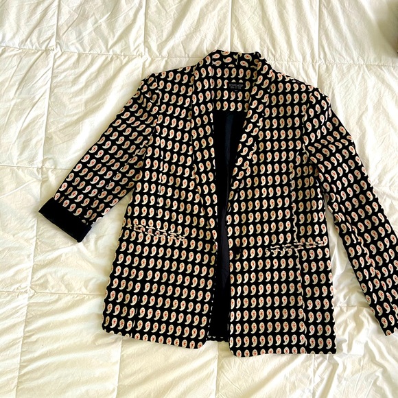 TOPSHOP paisley printed jacket - Picture 1 of 2